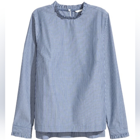 Size- XS, H&M striped top - Picture 3 of 9